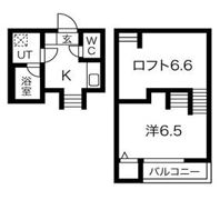 アルバーノ大江B棟の間取り画像