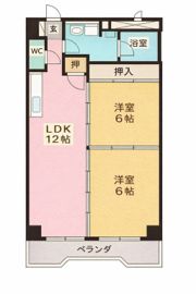 エステート23の間取り画像