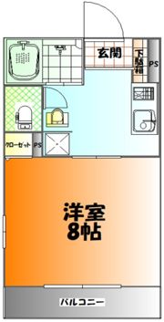ボヌールEASTの間取り画像