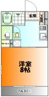ボヌールEASTの間取り画像