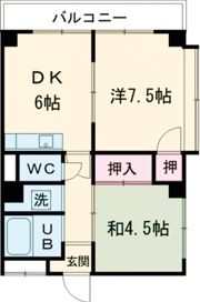 ベルトピア手柄Ⅲの間取り画像