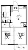 ティアラⅦの間取り画像