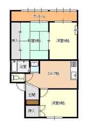 サンライズ1の間取り画像