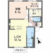 カサベルデEの間取り画像