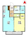 ビバリースクエアCの間取り画像