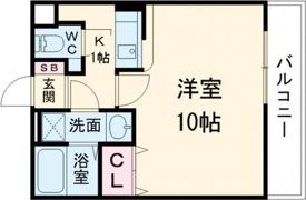 エルミナフラット御殿浜の間取り画像