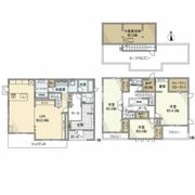 桜ヶ丘戸建の間取り画像
