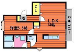 メゾン白神の間取り画像