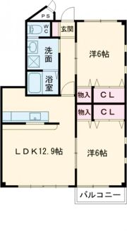 ハイステージ12 Aの間取り画像