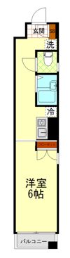 インベスト川崎の間取り画像