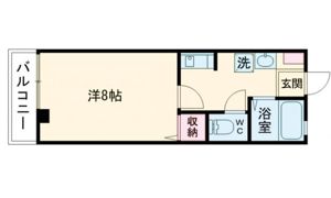 ラフォーレⅡの間取り画像