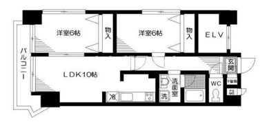セリジア三宿の間取り画像
