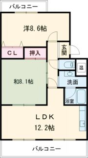 フィオーレの間取り画像
