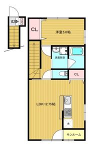 クリスタルステージⅡの間取り画像