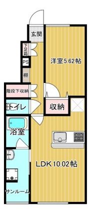 クリスタルステージⅠの間取り画像