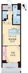 ビイルーム立川の間取り画像