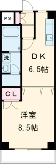 クラウンⅡ津福の間取り画像