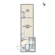 エルファーロ三軒茶屋Ⅵの間取り画像