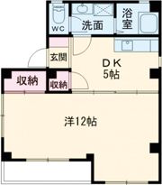 ユキハイツの間取り画像