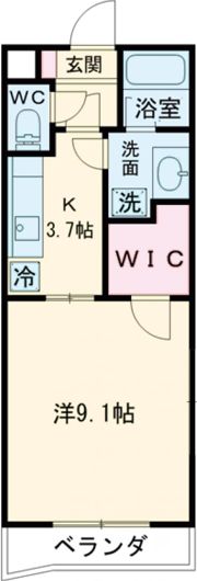 プログレスの間取り画像