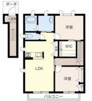 エミマリー川西台の間取り画像