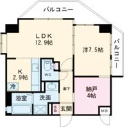 アーバンヴィレッジ中山手の間取り画像