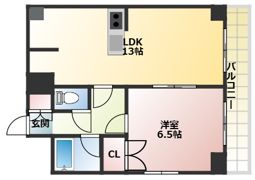 プレジデント大名の間取り画像