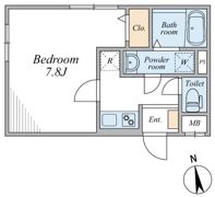 NRAY RESIDENCEの間取り画像