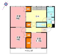 ドミールサニー撫養の間取り画像
