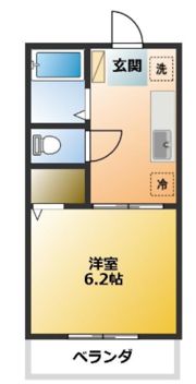 セントラルヒルズAの間取り画像