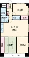 ウィンベル勝山2の間取り画像