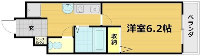 SHICATA SIX BLDGの間取り画像