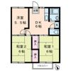 ウエスト立川の間取り画像