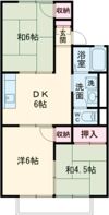 コーポ大久保の間取り画像