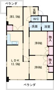 東マンションⅠの間取り画像