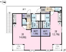 R the Cornerの間取り画像