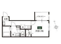CELLHILLs大宮EASTの間取り画像
