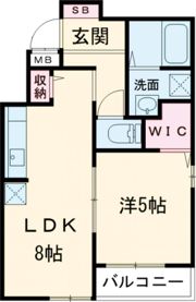 ブランノワールの間取り画像