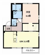 Fルミエール Bの間取り画像