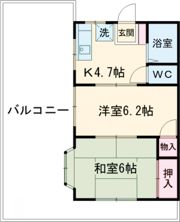 ダイヤパレスの間取り画像