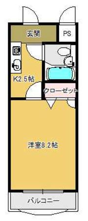 ビュー花園の間取り画像
