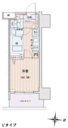 エスティメゾン錦糸町Ⅱの間取り画像