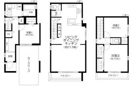 大田区南千束3丁目戸建 3号棟の間取り画像