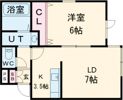 桜ハイツ相生の間取り画像
