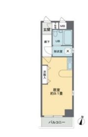カーサグラン東向島の間取り画像
