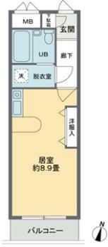 カーサグラン東向島の間取り画像