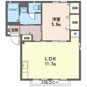 MKコーポの間取り画像