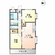 ドミール山田の間取り画像