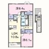 オコトベース Aの間取り画像