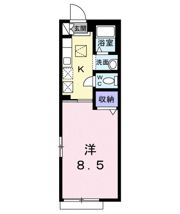 メルベーユBの間取り画像
